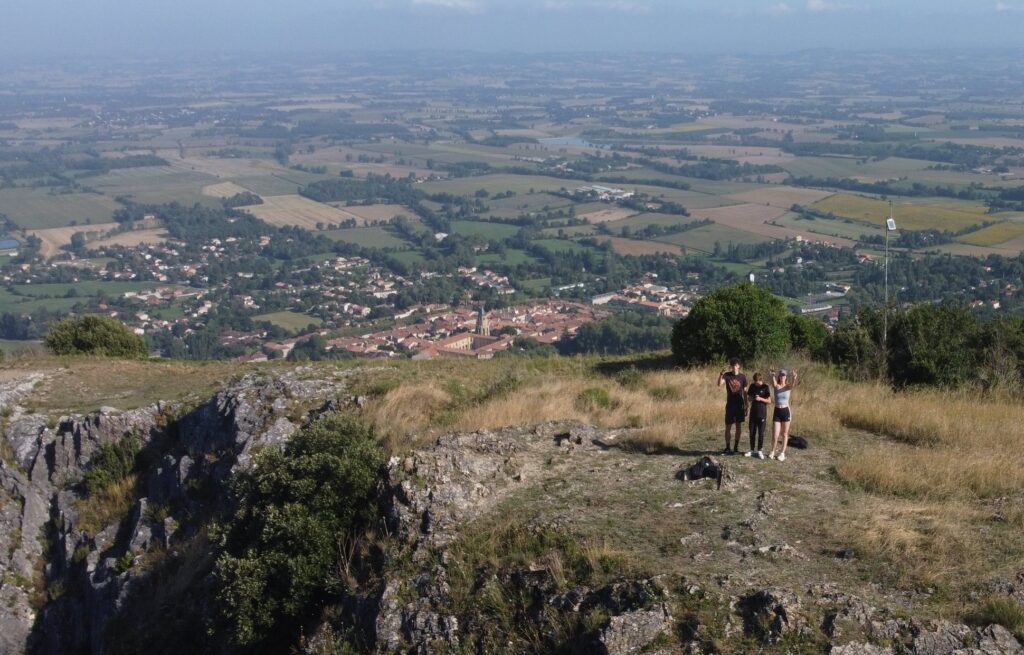 vue sur la montagne noire