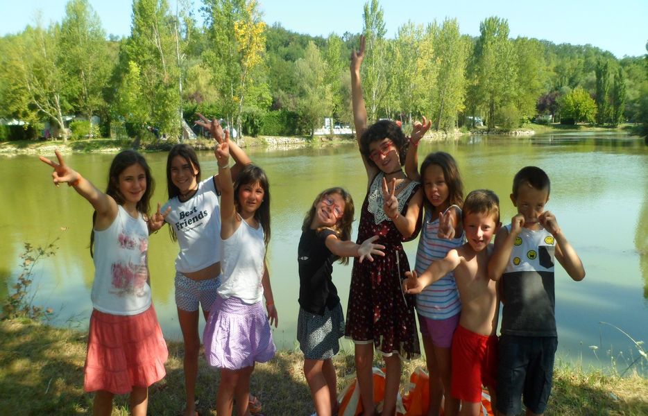 Animations enfants Camping Plan d'Eau St Charles