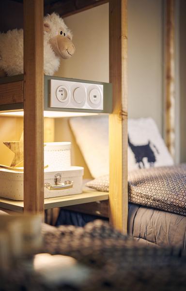 Camping Au Fil du Viaur chambre Lodge