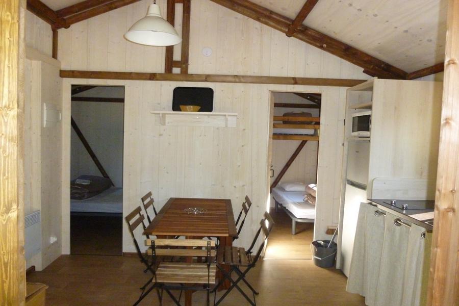 Camping Lo Garda Riu intérieur lodge