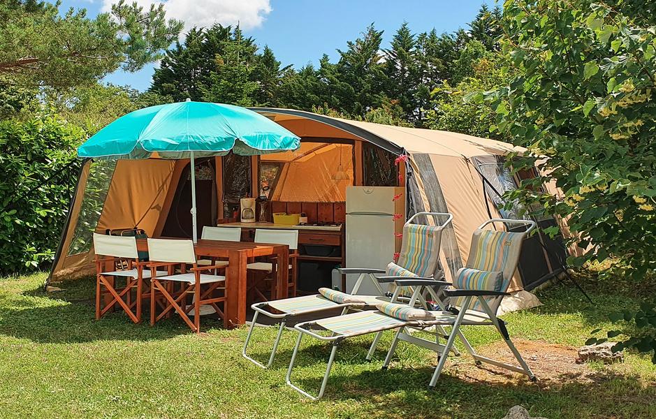 Camping Camp Redon_Livers-Cazelles tente