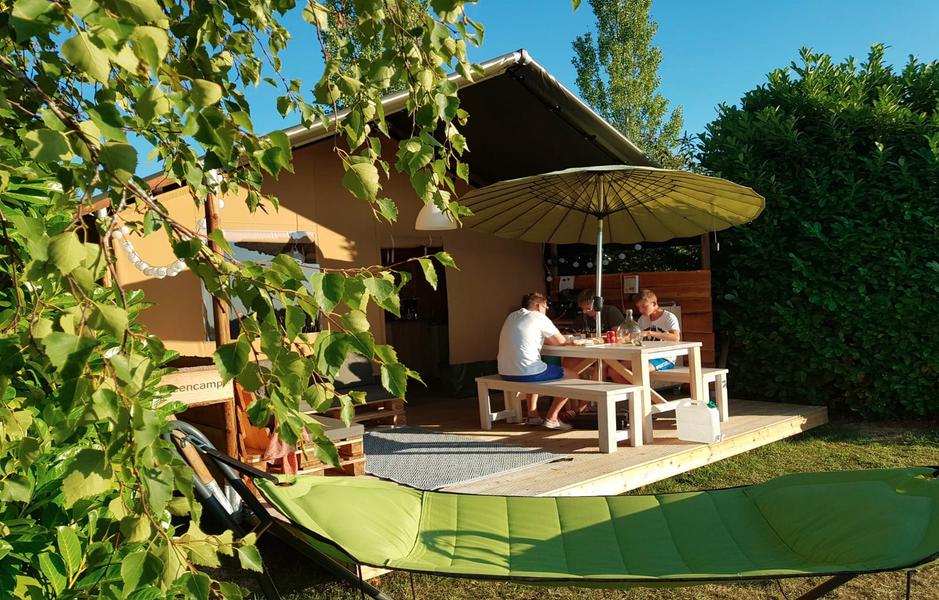 Camping Camp Redon_Livers-Cazelles tente sfari