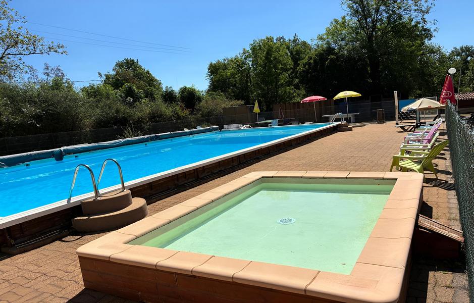 Camping Les Monts d'Albi_Teillet piscine et pataugeoire