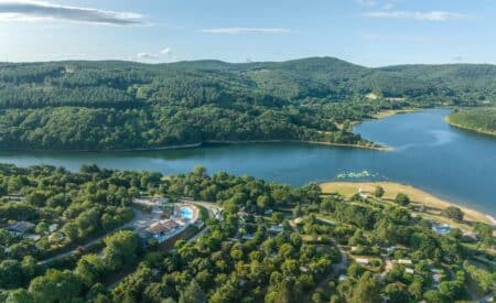 Camping Homair  Rieumontagné lac Laouzas