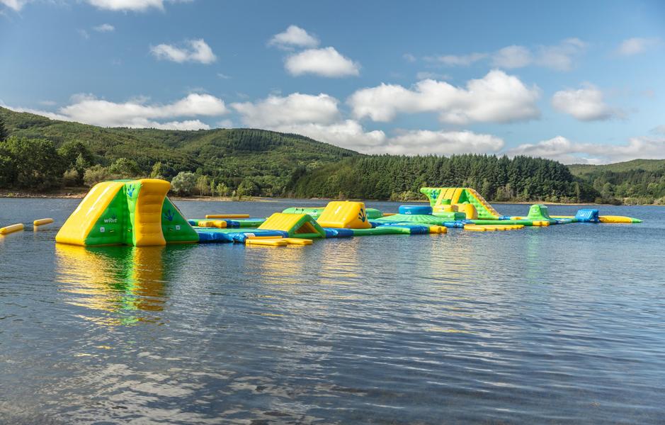 Camping Homair Rieumontagné jeux aqualudiques