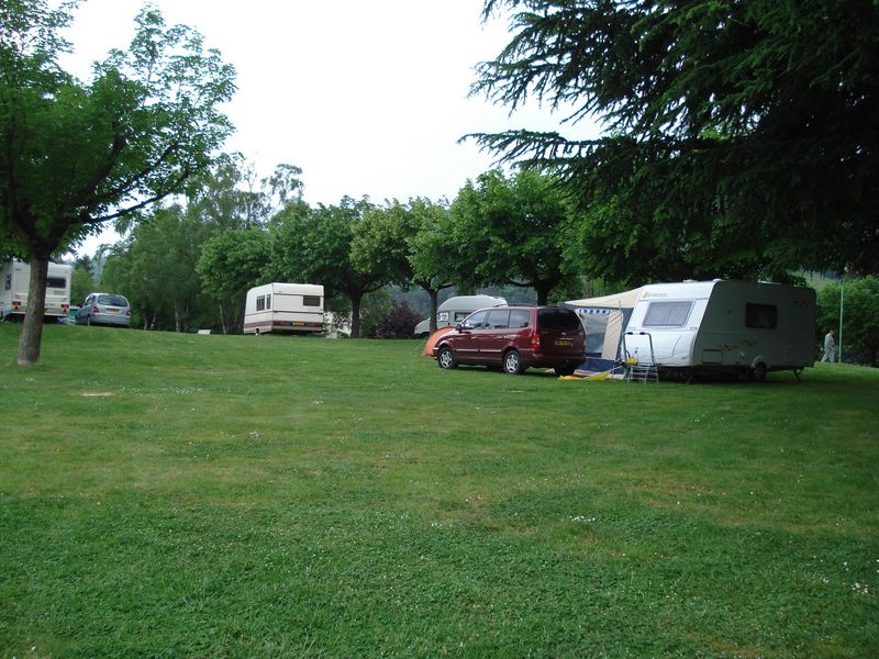 Camping Vallée du Thoré caravanes