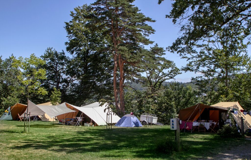 Camping Le Plô grands espaces