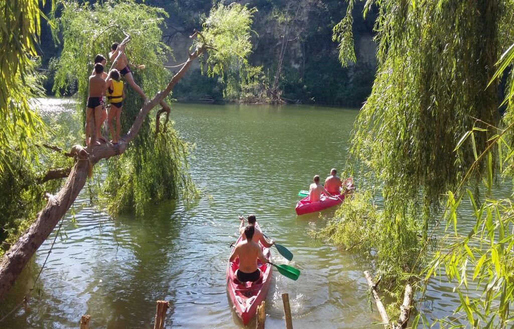 Chalets de Fiolles canoë