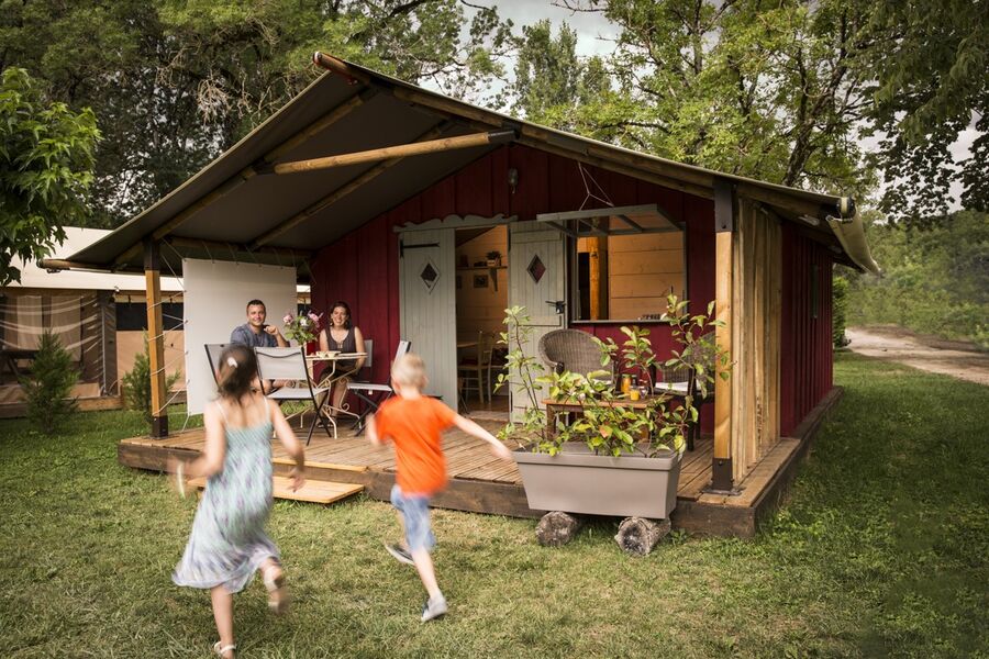 Camping Soleil des Bastides Tente originale