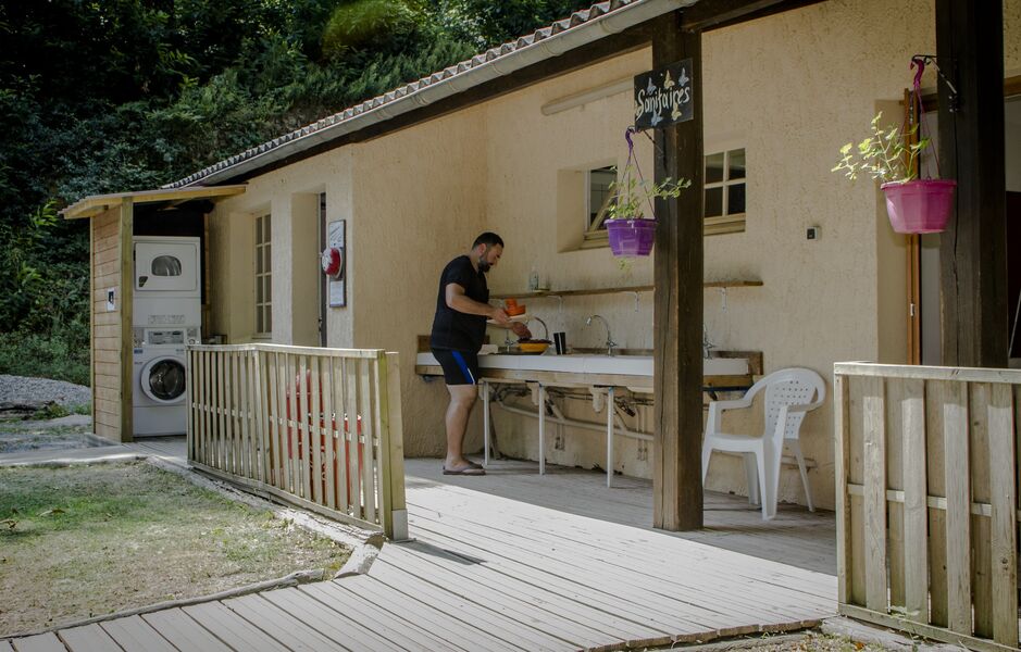 Camping Lestap sanitaires