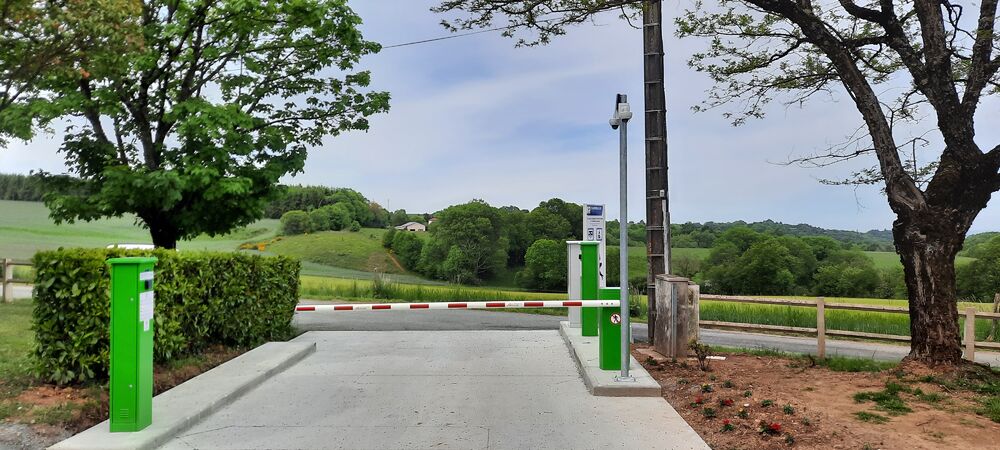 Entrée du camping car park