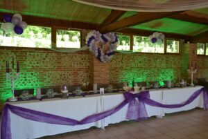 Serviès Rousieux buffet invités