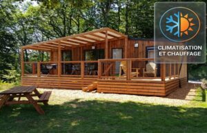 Camping Le Plô_Le Bez chalets bois