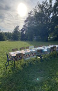 Parc Résidentiel de Loisirs Les Fées du Moulin_Lisle-sur-Tarn grande table