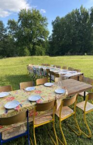 Parc Résidentiel de Loisirs Les Fées du Moulin_Lisle-sur-Tarn grandes tables