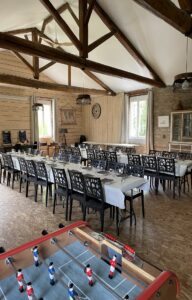 Parc Résidentiel de Loisirs Les Chalets De Fiolles_Brens salle repas