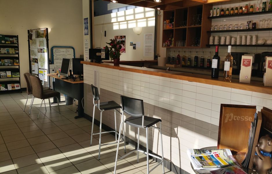 Camping de la Raviège accueil bar