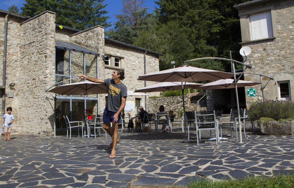 Camping de la Raviège badminton