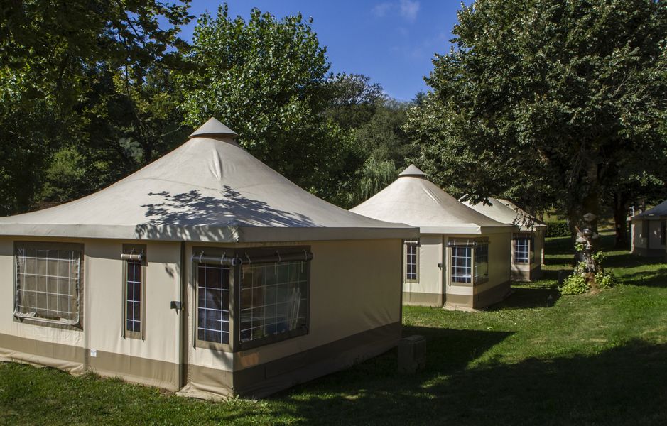 Camping de la Raviège bungalows