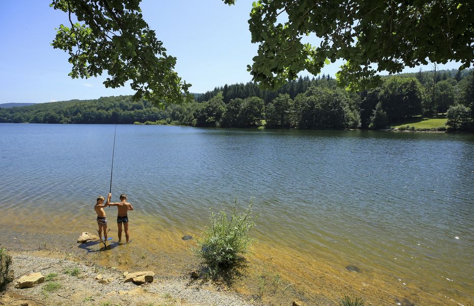 Camping de la Raviège pêche